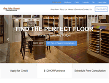 Tablet Screenshot of annarbor-flooringamerica.com